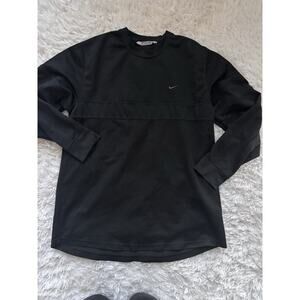 Nike men's sz. L black pullover activewear shirt. Great shape & quality